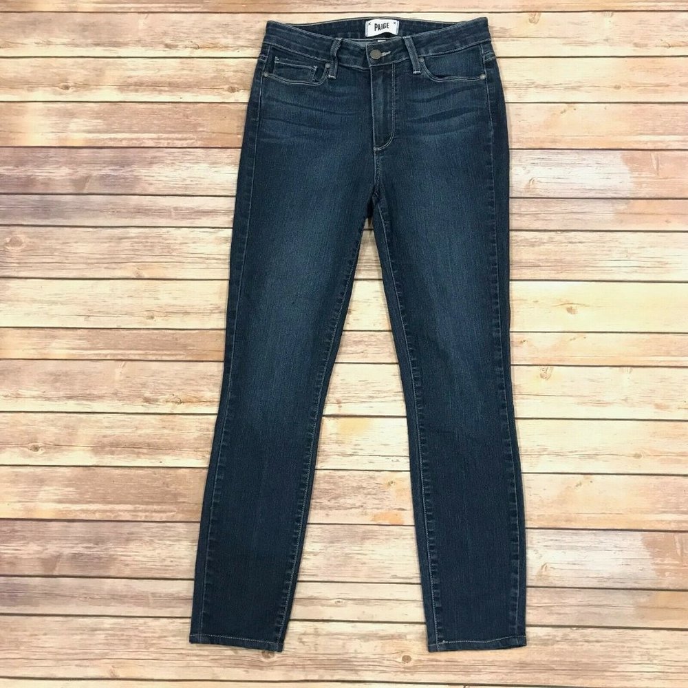 Paige Hoxton Ankle Skinny Jeans in Faye / Size 27